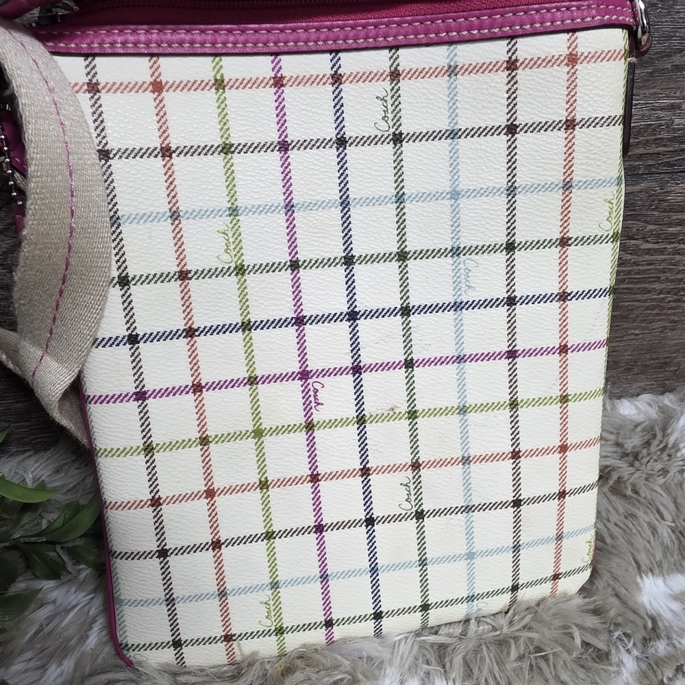 Coach Tattersal Swingpack Crossbody Bag - Picture 3 of 8